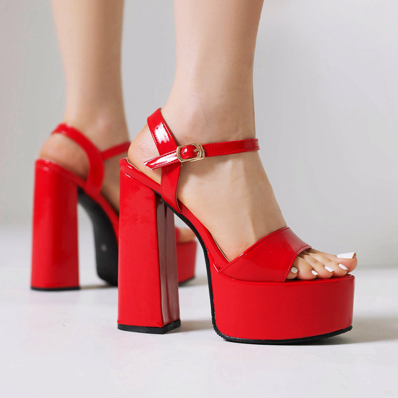 Chunky Sneaker Platform - ORCHALISA Дизайнерские женские босоножки с открытым