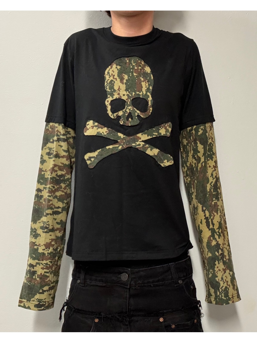 Street Fashion For Man - Новинка 2026: Американский ретро-топ с камуфляжным