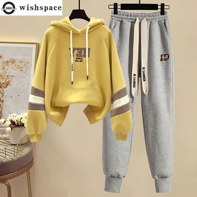 Street Fashion Korean - Спортивный комплект для женщин весной и
