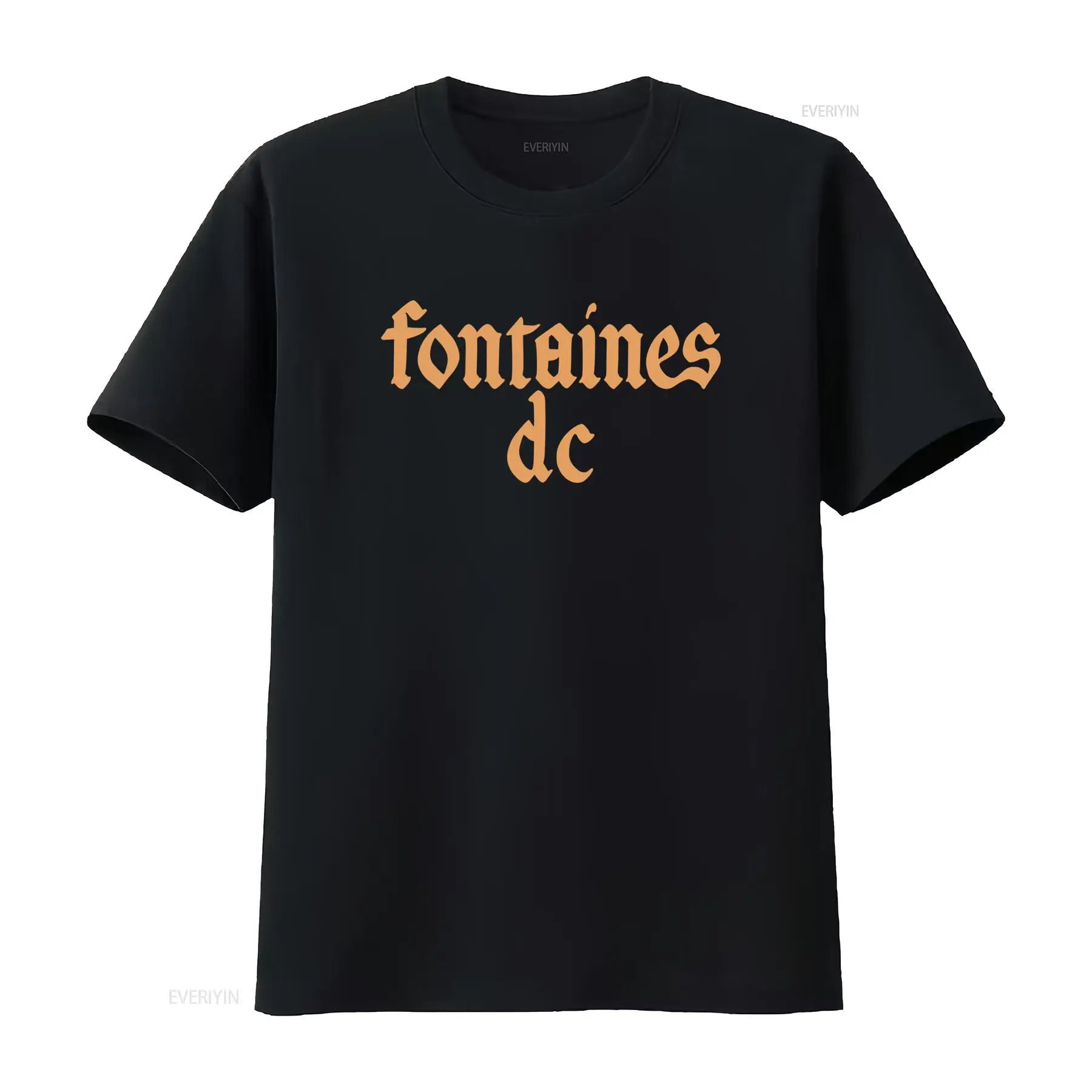 Street Fashion News - Черная футболка Fontaines D C с
