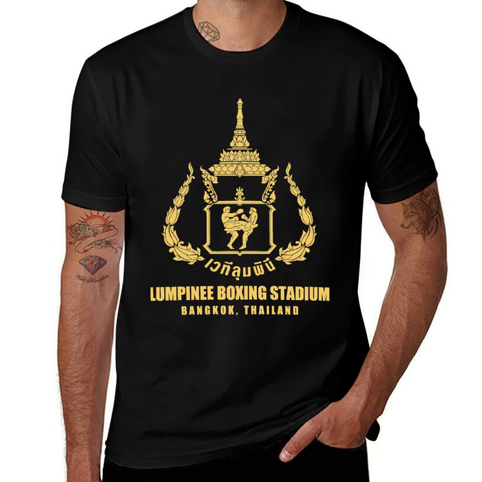 Street Fashion Thailand - Футболка LUMPINEE MUAY THAI BOXING STADIUM