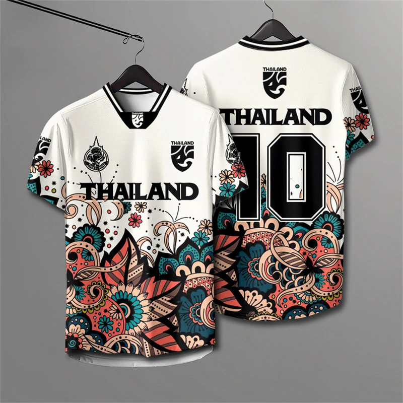 Street Fashion Thailand - Футболка унисекс 2026 с 3D-принтом слона