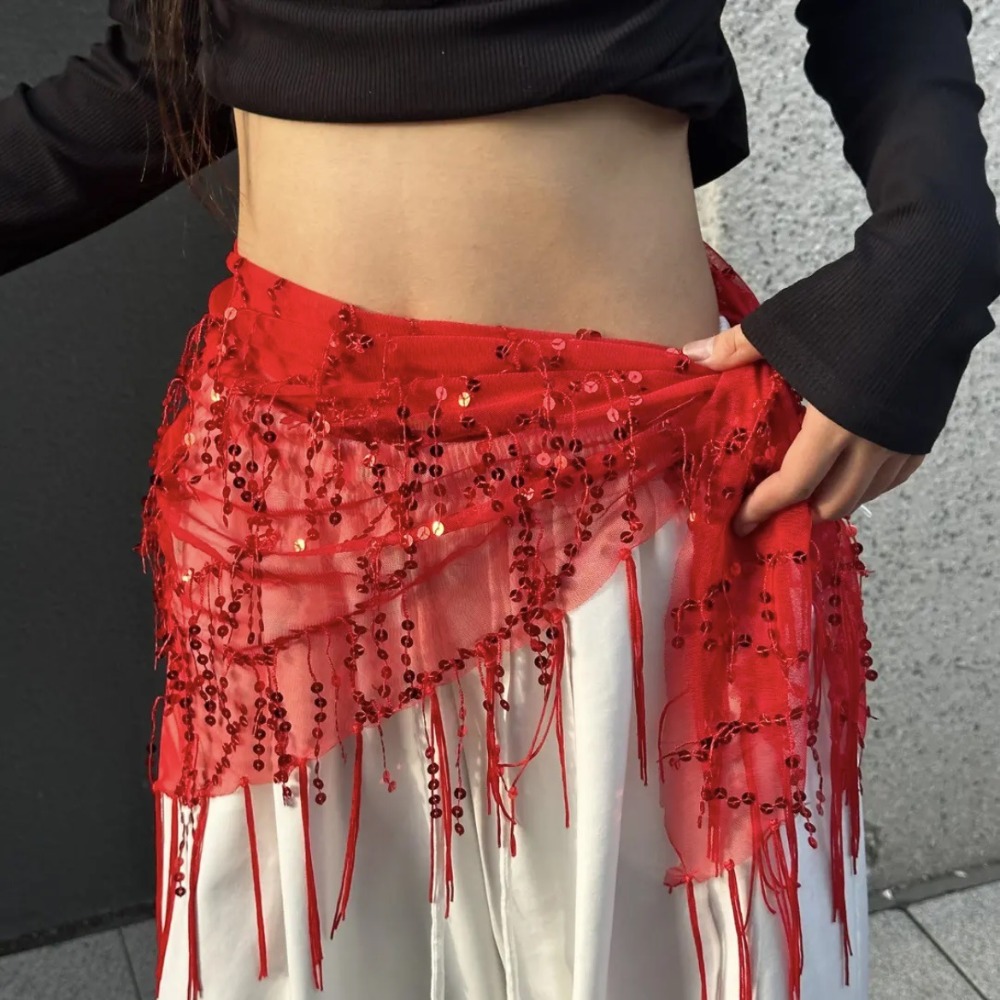 Street Fashion Thailand - Модный пояс для танца живота с