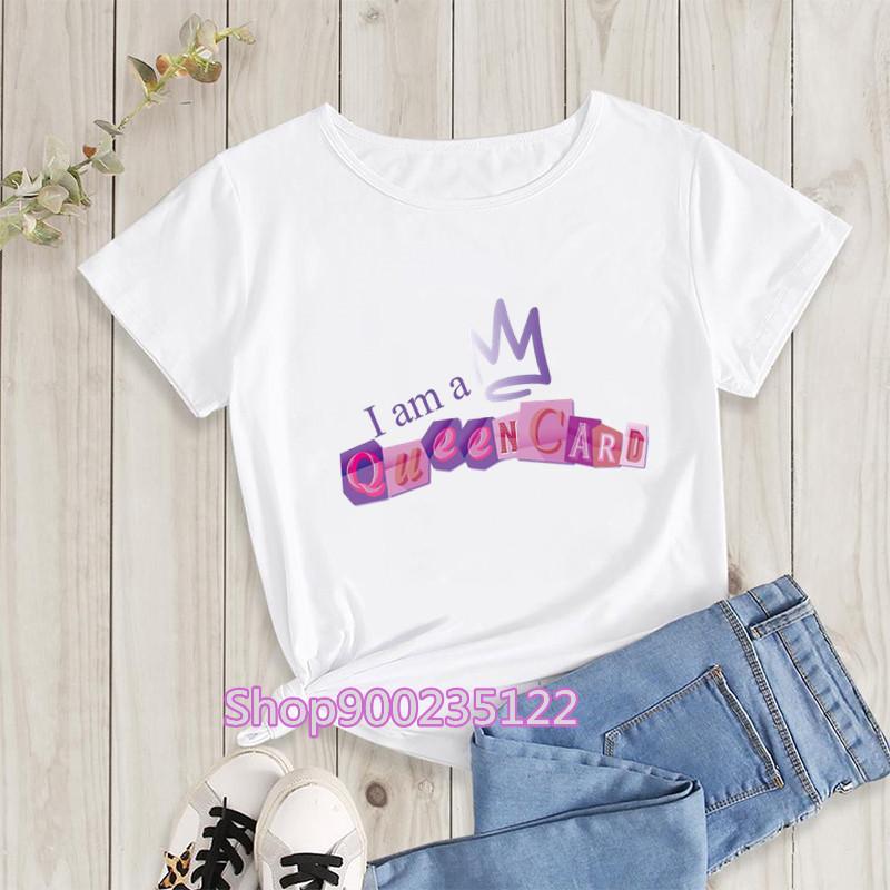 Street Fashion Asian - Футболка женская в Корейском стиле «I'm