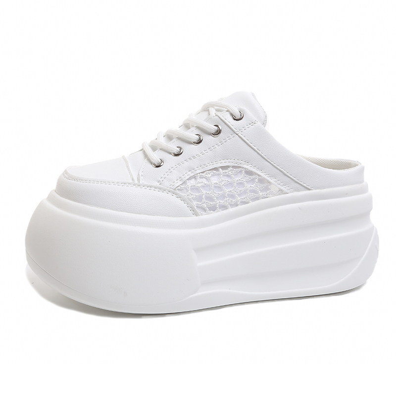 Chunky Sneaker Platform - Женские летние шлепанцы на платформе с
