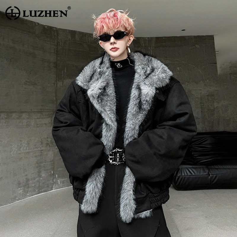 Street Fashion In Chinese - LUZHEN 2025, зимнее новое высококачественное утолщенное