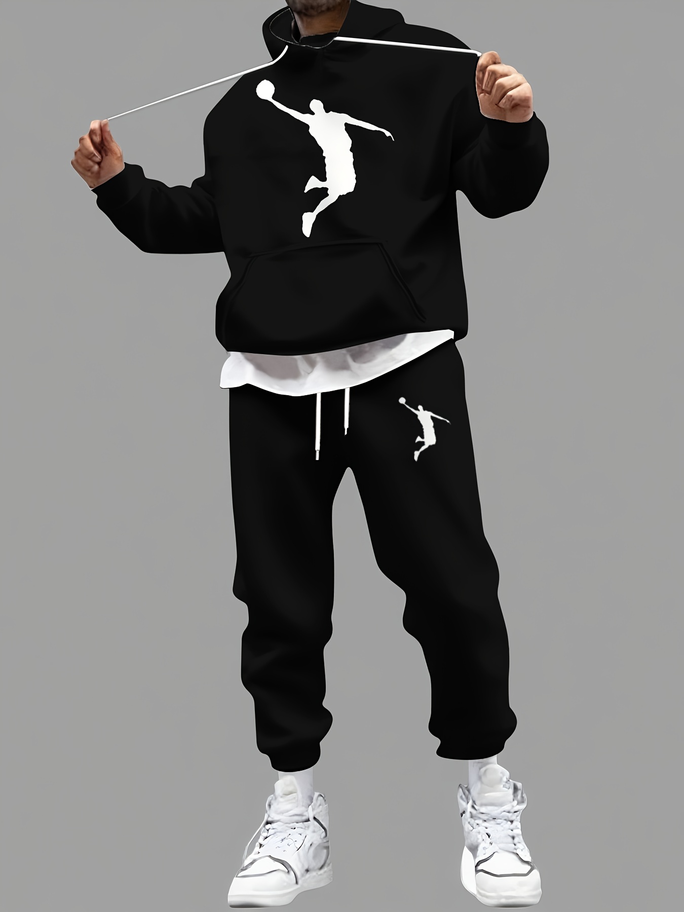 Street Fashion For Man - Новый мужской модный комплект из худи