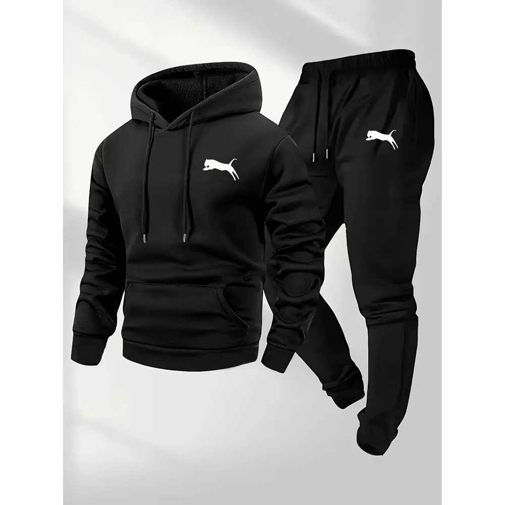 Street Fashion For Man - Горячая новинка 2026: Мужской спортивный костюм-двойка