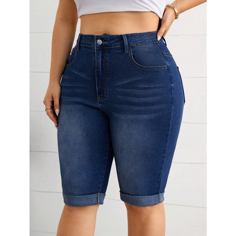 Джинсы-карандаш Benuynffy Plus – обзор и цена Street Fashion Plus Size