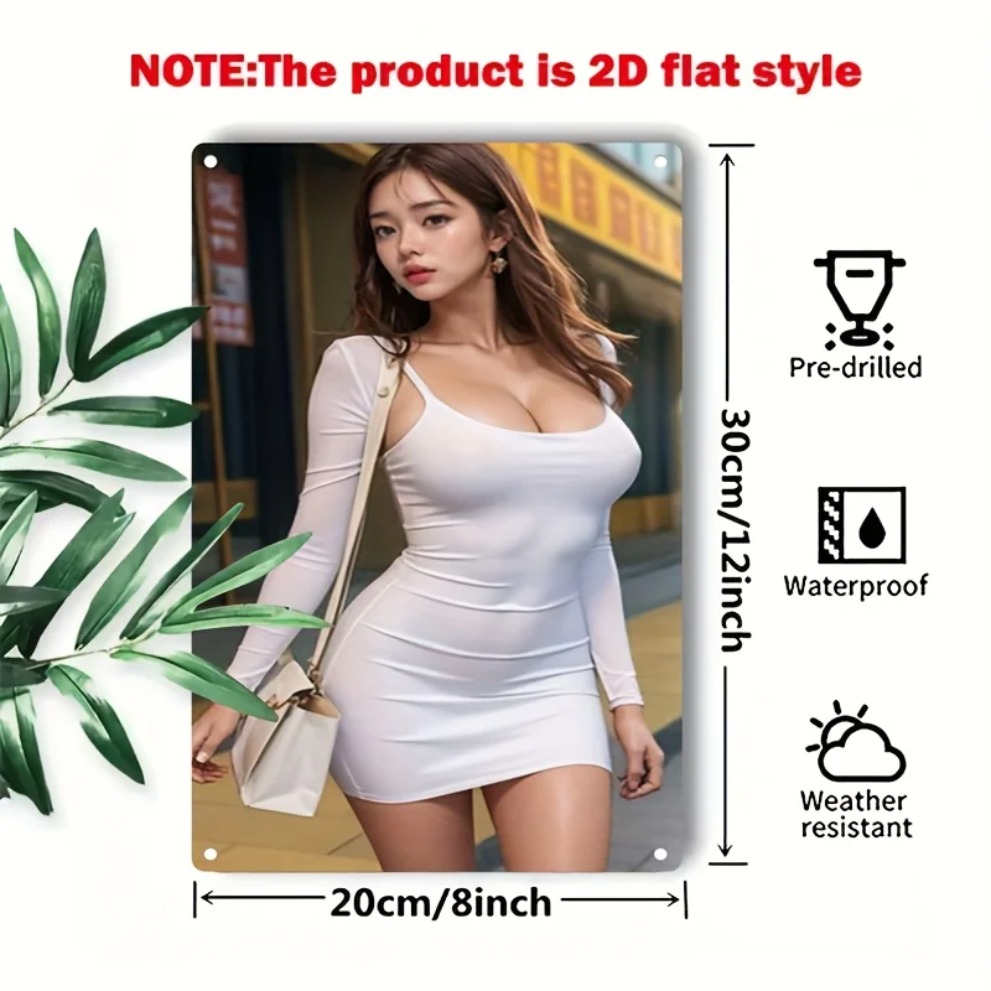 Металлическая настенная таблич – обзор и цена Street Fashion Asian