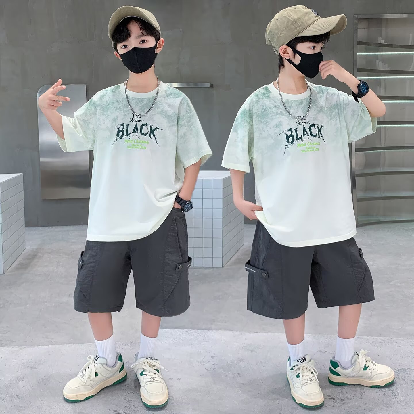 Новый летний костюм для мальчи – обзор и цена Street Fashion Japan 2025