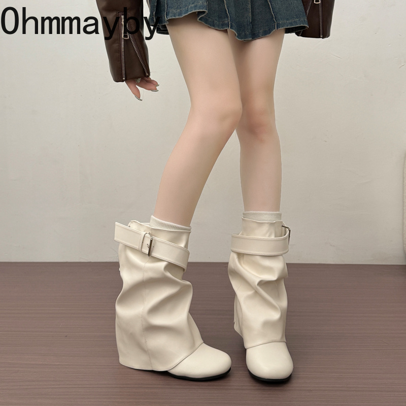 Новые женские кожаные ботинки  – обзор и цена Street Fashion Female