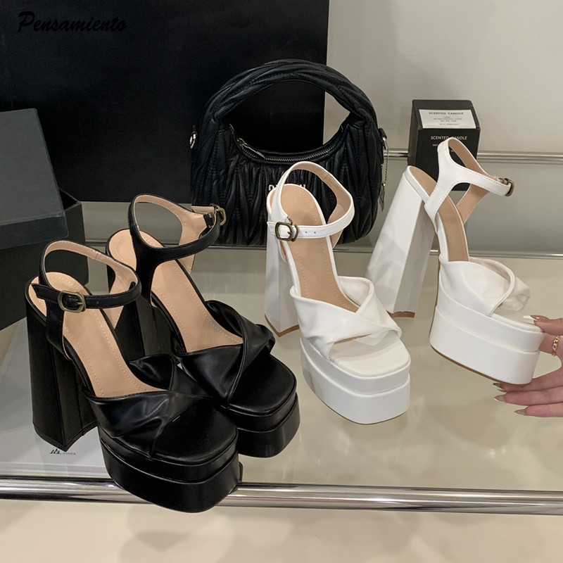 Модные женские сандалии-гладиа – обзор и цена Chunky Sneaker Platform