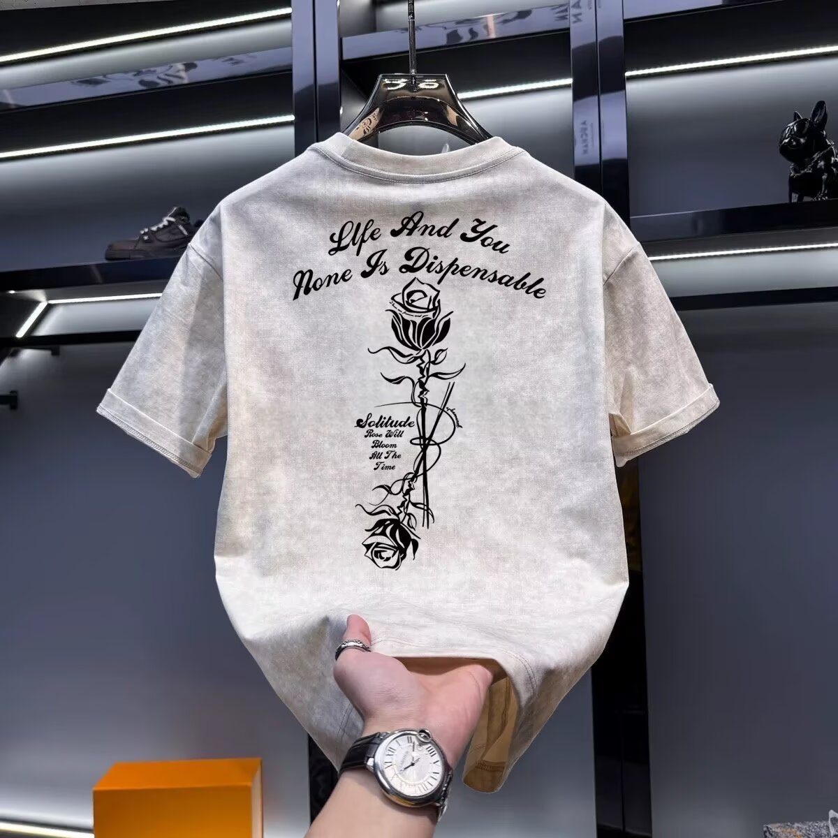 Летняя мужская футболка цвета  – обзор и цена Street Fashion In Chinese
